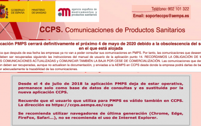 La @AEMPSgob cierra definitivamente la PMPS (que ya fue sustituida por la CCPS) para las comunicaciones el 4 de Mayo de 2020