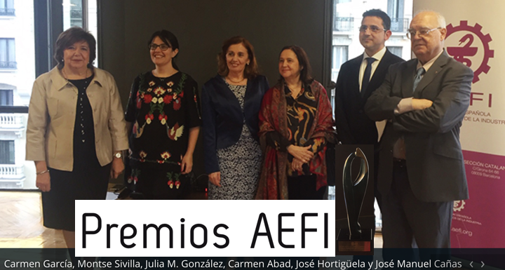 Premios AEFI  2020: a la trayectoria profesional a Maria del Carmen Abad, … Enhorabuena a todos !!  @AEFI_es