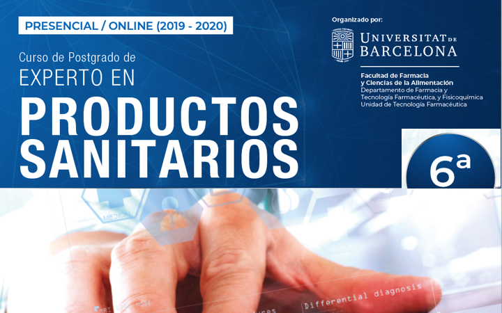 Formación «Electromedicina, equipos analizadores de IVD e implantables activos según MDR e IVDR» en el curso «Experto Productos Sanitarios» 2020 @UniBarcelona