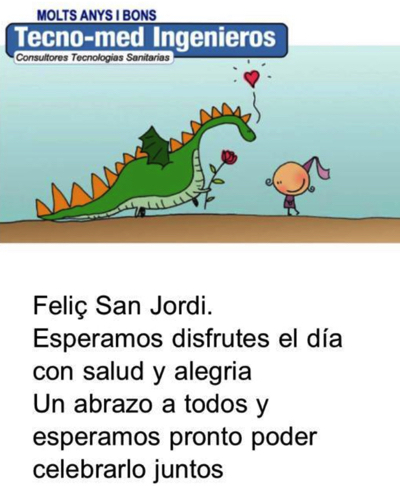 Feliz dia de S. Jordi (CAT) – S. Jorge (ARAGON)