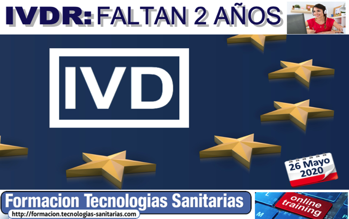 Formación «IVDR: Faltan 2 años» – ONLINE