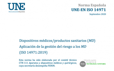 Publicada la nueva edición de la norma  UNE EN ISO 14971:2020 by @AENOR