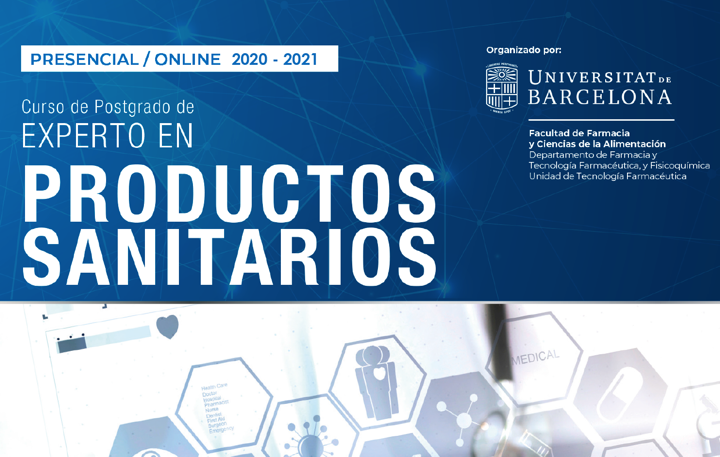 Formacion «Electromedicina, equipos analizadores de IVD e implantables activos segun MDR e IVDR» en el curso de posgrado «Experto Productos Sanitarios» 2020 @UniBarcelona