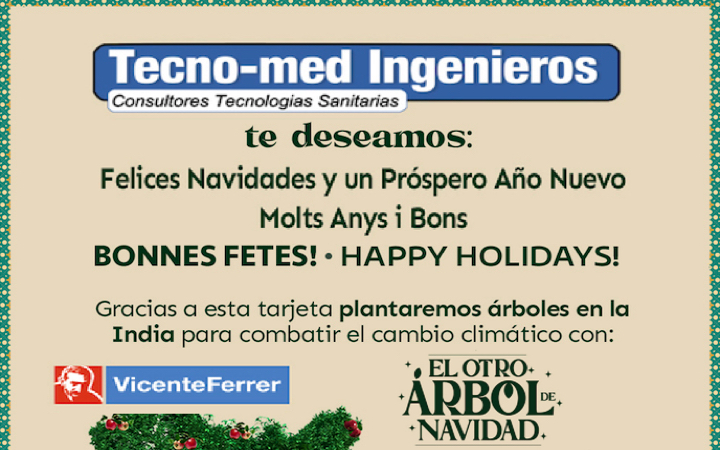 ¡¡¡ Felices Fiestas !!!  @tecno_med