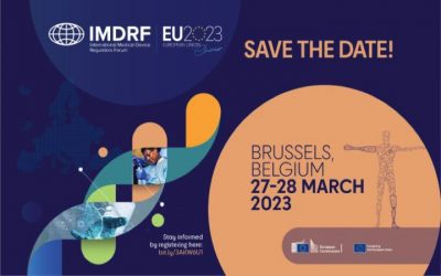 La Unión Europea acoge la reunión anual de IMDRF 27-28 Marzo 2023