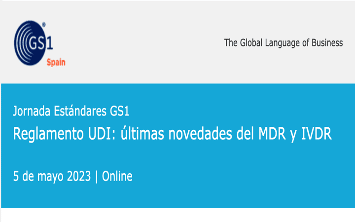 Jornada UDI online por @AECOC_es 5 mayo 2023 – 10h a 13h15 con la participación de @AEMPSgob , @FENIN_es y @tecno_med