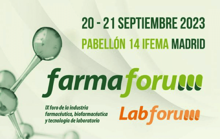 @Farmaforum 20 y 21 Sept 2023 Pabellon 14 IFEMA Madrid