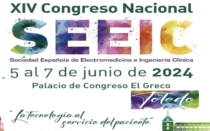 Reserva estas fechas: Congreso SEEIC del 5-7 Junio 2024 «La tecnología al servicio del paciente» @SEEIC_spain con todas las novedades de la Ingeniería Clínica española