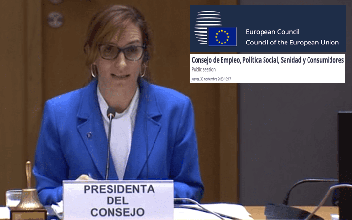 El Consejo EPSCO (Ministerios Sanidad Europeos) con la ministra Monica García como Presidente ha tratado hoy 30’Nov 2023 la implementación de MDR e IVDR a petición de la delegación francesa