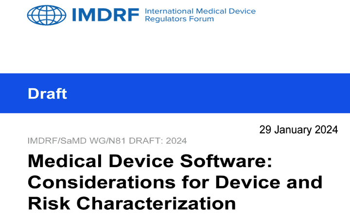 Nueva guía de IMDRF sobre MDSW