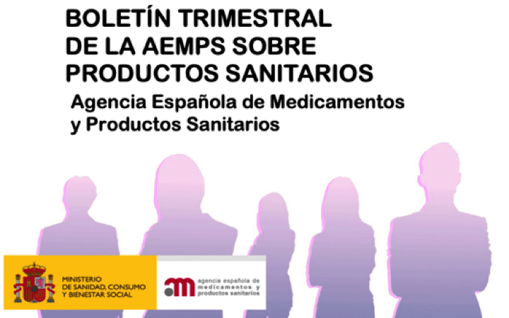 Boletin @AEMPSgob 1T 2024 de productos sanitarios