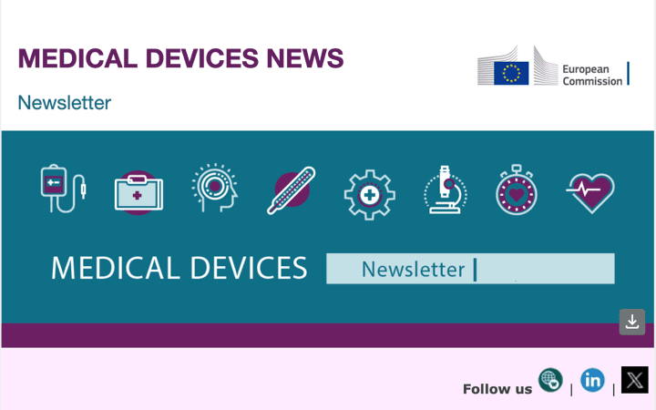 Newsletter @EU_Health «MEDICAL DEVICES NEWS» Mayo 2024