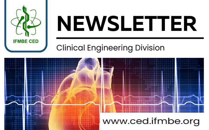 Newsletter CED Ingenieria Clinica @IFMBE_CED @SEEIC_Spain @SEIB_twit @SEISeSalud @AEIHorg @AAMI_connect @WHO